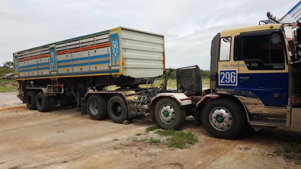 หัวลาก พร้อมหางเซมิดั้ม เครื่อง  k13D เกียรอีตั้น 0628349518