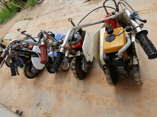 ขายรถพรวนขุดดินแบบหนู robin yanmar mitsubishi