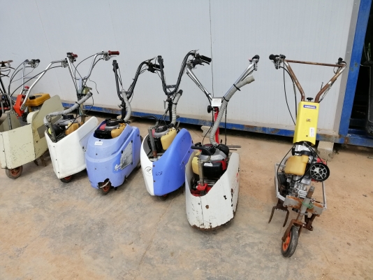 ขายรถพรวนขุดดินแบบหนู robin yanmar mitsubishi