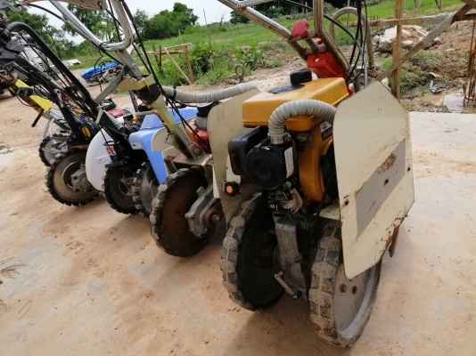 ขายรถพรวนขุดดินแบบหนู robin yanmar mitsubishi