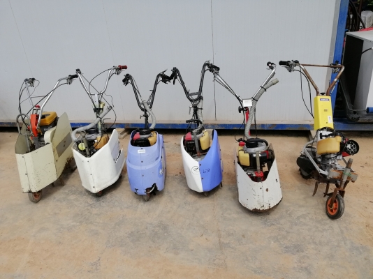 ขายรถพรวนขุดดินแบบหนู robin yanmar mitsubishi