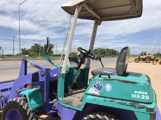 ขายรถตักล้อยาง KOMATSU WA20-2E (1,xxx ชั่วโมง) นำเข้าเองจากญี่ปุ่น สภาพสวยพร้อมใช้ มีVDOการทำงานครับ
