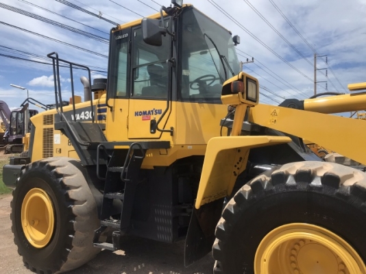 ขายรถตักล้อยาง KOMATSU WA430-6 นำเข้าเองจากญี่ปุ่น สภาพสวยพร้อมใช้ มีVDOการทำงานครับ