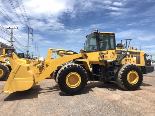 ขายรถตักล้อยาง KOMATSU WA430-6 นำเข้าเองจากญี่ปุ่น สภาพสวยพร้อมใช้ มีVDOการทำงานครับ