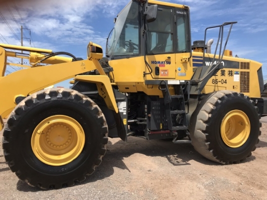 ขายรถตักล้อยาง KOMATSU WA430-6 นำเข้าเองจากญี่ปุ่น สภาพสวยพร้อมใช้ มีVDOการทำงานครับ