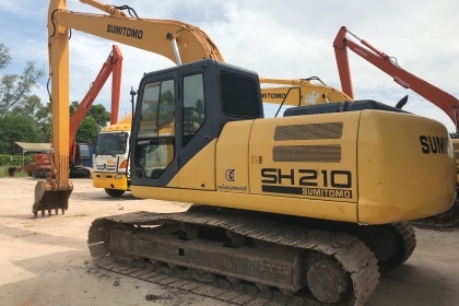 ขาย!! >>> Sumitomo Sh210 รุ่น 5 บูมอาร์มยาว คันที่1 รถสวยพร้อมใช้งาน <<< เบอร์ติดต่อ 098-7155789 086-4631102