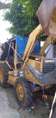 หน้าตักหลังขุดCAT 428B