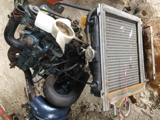 เครื่อง คูโบต้า 10แรงพร้อมหม้อน้ำ14000ติดนิ่ม0877477672