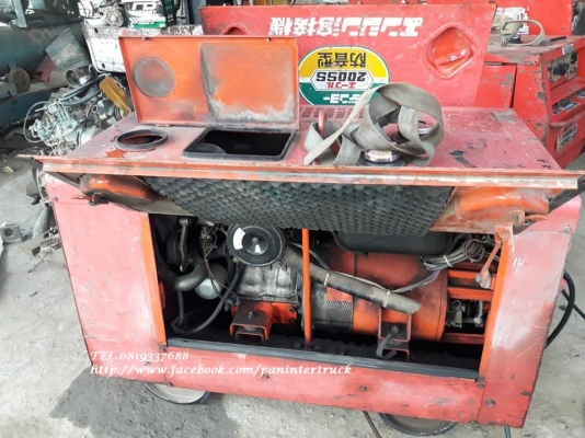SALE** FROM JAPAN ขายถูกด่วนๆเครื่องเชื่อมพร้อมชุดปั่นไฟ* DCD200SS /เครื่องยนต์ดีเซล:2 สูบ (ทดสอบแล้วใช้งานได้จริง)