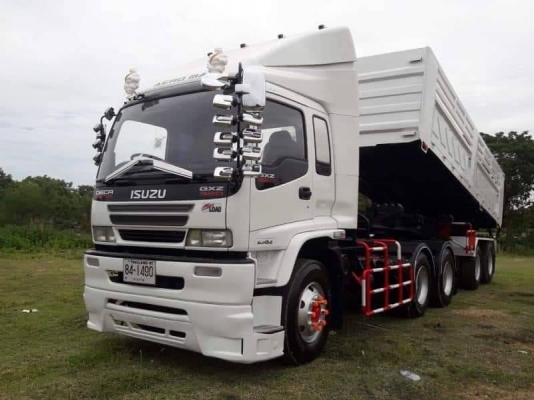 ISUZU GXZ DECA270 ยูโรทู ปี 48 สิบล้อหัวลากเครื่องดำ ยูโรทูฝาดำ เครื่องเกียร์เดิมดี ยางเต็ม พร้อมใช้