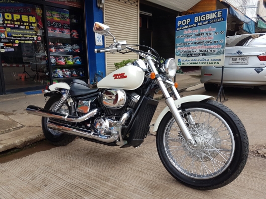 ขาย HONDA SHADOW400 SLASHER ปี2002 เดิมๆทั้งคัน สีสวย โครเมี่ยมเงา เครื่องดี อินวอยส์ สรรพสามิตร ราค