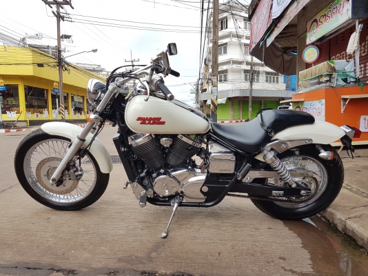 ขาย HONDA SHADOW400 SLASHER ปี2002 เดิมๆทั้งคัน สีสวย โครเมี่ยมเงา เครื่องดี อินวอยส์ สรรพสามิตร ราค