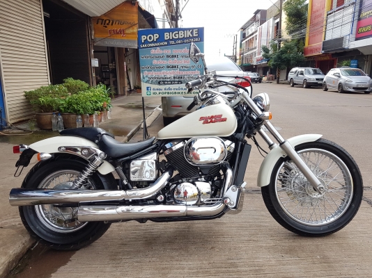 ขาย HONDA SHADOW400 SLASHER ปี2002 เดิมๆทั้งคัน สีสวย โครเมี่ยมเงา เครื่องดี อินวอยส์ สรรพสามิตร ราค