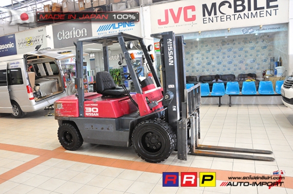 ขายรถโฟล์คลิฟท์มือสอง NISSAN รุ่น YGJ02M30-111220 นำเข้าจากประเทศญี่ปุ่น 100\% ไม่เคยใช้งานในไทย ขายรถโฟล์คลิฟท์มือสอง NISSAN รุ่น YGJ02M30-111220 นำเข้าจากประเทศญี่ปุ่น 100\% ไม่เคยใช้งานในไทย