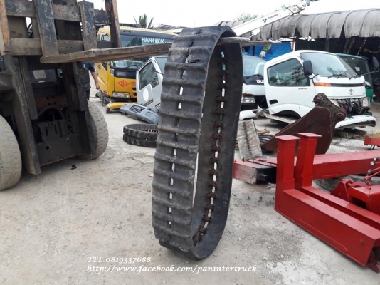 FROM JAPAN สินค้าหายากที่สุด* ขายถูกด่วนๆแทรคยาง ฟันแหลม /ฟันหมา :ขนาด 320*38*100 สำหรับรถไซค์ 20 ,25 ,30, 35