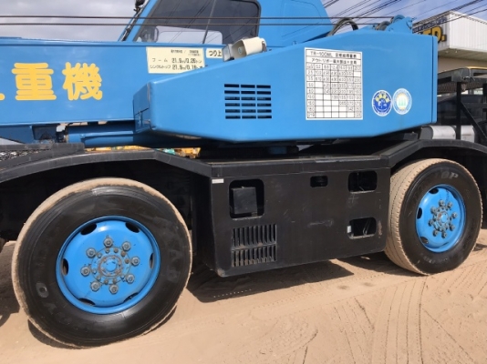 ขายรถเครน TADANO TR100M-1 (ขนาด 10 ตัน) ปี 1997 นำเข้าเองจากญี่ปุ่น สภาพสวยพร้อมใช้ มีVDOการทำงานครับ
