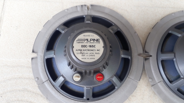ดอกลำโพง ALPINE 6นิ้ว รุ่น DDC-165C มือสองจากญี่ปุ่น ดอกลำโพง ALPINE 6นิ้ว รุ่น DDC-165C มือสองจากญี่ปุ่น