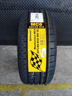 CONTINENTAL MC6 225/45R18 ยางใหม่ปี19 เส้นละ 4,500 บาท CONTINENTAL MC6 225/45R18 ยางใหม่ปี19 เส้นละ 4,500 บาท
