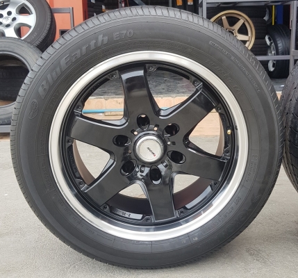 ล้อขอบ17 Z-Speed 6รู139 ยาง215/55/17  4 ล้อ