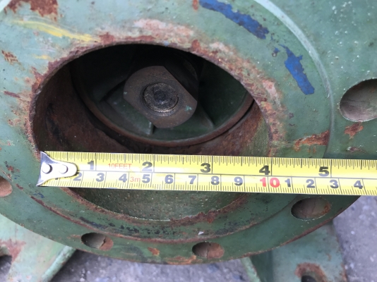 ขายปั๊มน้ำหอยโข่ง Torishima pump ขนาดเข้า 4นิ้ว ออก 3นิ้ว made in Japan ใบเหล็กหล่อ สภาพสวยใหม่มาก พร้อมใช้งาน