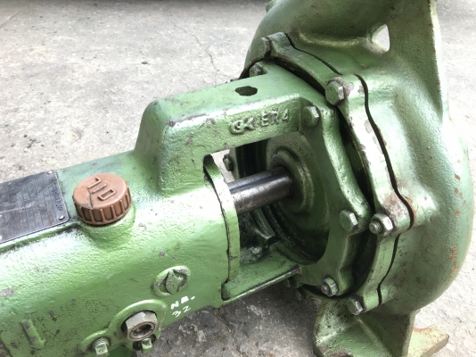 ขายปั๊มน้ำหอยโข่ง Torishima pump ขนาดเข้า 4นิ้ว ออก 3นิ้ว made in Japan ใบเหล็กหล่อ สภาพสวยใหม่มาก พร้อมใช้งาน