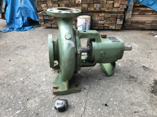 ขายปั๊มน้ำหอยโข่ง Torishima pump ขนาดเข้า 4นิ้ว ออก 3นิ้ว made in Japan ใบเหล็กหล่อ สภาพสวยใหม่มาก พร้อมใช้งาน