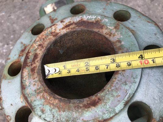 ขายปั๊มน้ำหอยโข่ง Torishima pump ขนาดเข้า 4นิ้ว ออก 3นิ้ว made in Japan ใบเหล็กหล่อ สภาพสวยใหม่มาก พร้อมใช้งาน