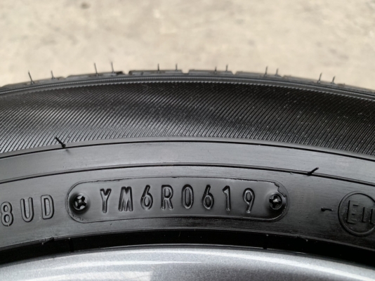 ล้อแม็กป้ายแดง Honda Civic FC 2019 ขอบ 16 สีเทากัน พร้อมยางป้ายแดง 215-55-16 Dunlop ปี 19 สวยๆ