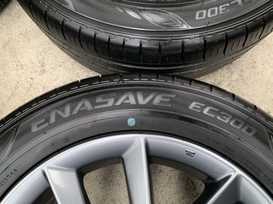 ล้อแม็กป้ายแดง Honda Civic FC 2019 ขอบ 16 สีเทากัน พร้อมยางป้ายแดง 215-55-16 Dunlop ปี 19 สวยๆ