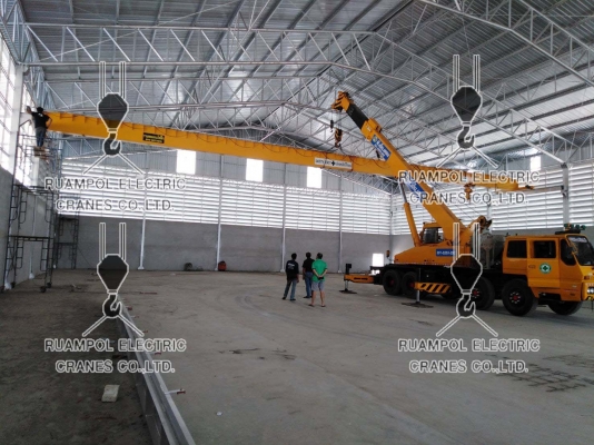 ออกแบบติดตั้งเครนโรงงานทุกขนาด สอบถามราคา