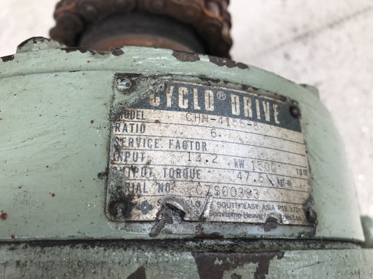 ขายหัวเกียร์ทดรอบ Cycro drive Sumitomo อัตราทด 1:6 สภาพสวย หมุนนิ่ม แรงบิดเยอะ พร้อมใช้งาน