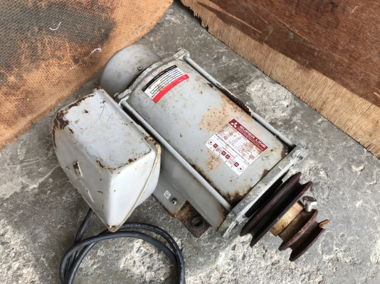 ขายมอเตอร์ไฟฟ้า Mitsubishi 2HP. 1450RPM. 220V ไฟบ้าน สภาพสวยเดิมๆ หมุนนิ่ม พร้อมใช้งาน