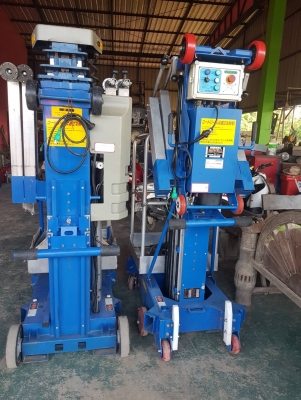 ขายรถกระเช้า Up Right สภาพ 90\% ใหม่ๆเลย สูง8เมตร รับน้ำหนักได้ 159 กิโล ตัวกระเช้า อลูมิเนียม