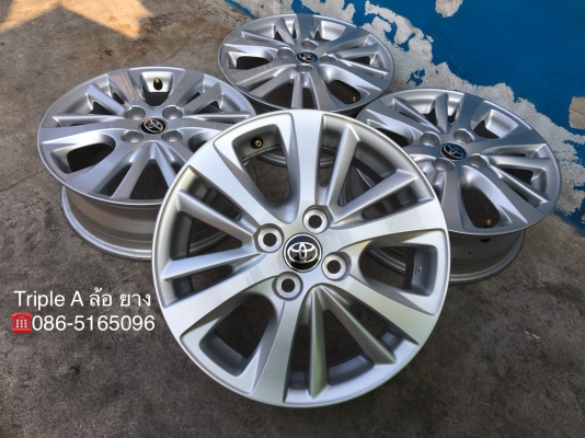 ล้อแม็กป้ายแดง Toyota Yaris Ativ ขอบ 15 สวยกริ๊บ