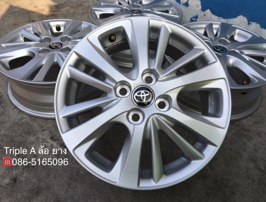 ล้อแม็กป้ายแดง Toyota Yaris Ativ ขอบ 15 สวยกริ๊บ