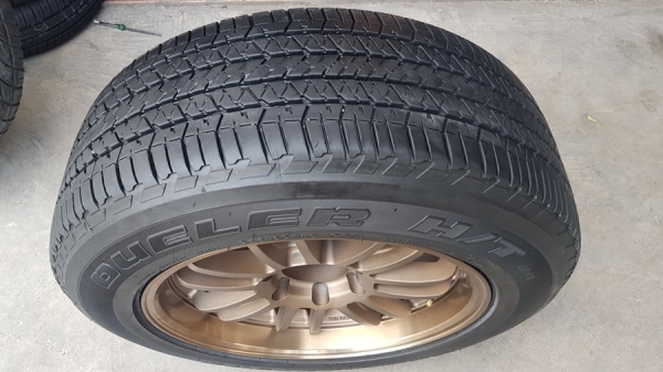 ล้อใหม่ขอบ18 RE30 6รู139 ยาง\%255/60/18 4 ล้อ