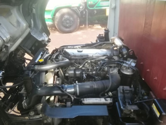 6 ล้อกลาง EURO3 ISUZU NQR 175 แรงม้า คอมมอนเรว * ยาว 5.50 ม.* รถสวยเดิม+สภาพพร้อมใช้งาน * รถห้างแท้ 