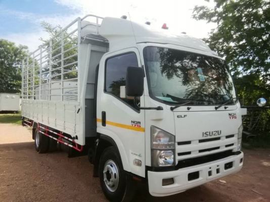 6 ล้อกลาง EURO3 ISUZU NQR 175 แรงม้า คอมมอนเรว * ยาว 5.50 ม.* รถสวยเดิม+สภาพพร้อมใช้งาน * รถห้างแท้ 