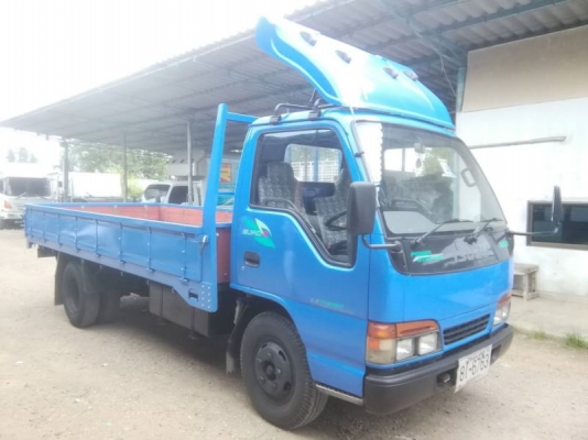 6 ล้อบรรทุก * ISUZU ** NKR 130 แรงม้า * ยาว 4.30 ม.* ปี2545ค่ะ สด-ผ่อน ราคาต่อรองได้นะคะ *สภาพพร้อมใ