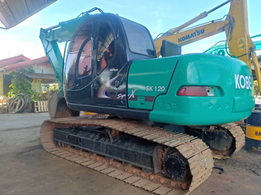 ขายจ้า..KOBELCO SK120-2 มาร์คไฟว์  เก่าใน สภาพดี แทรคใหญ่  พร้อมใช้  ลองระบบกันได้ทุกวัน โทร 089-3818694จ๊อย