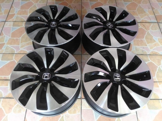 ล้อแม็กแท้ Honda Accord G9 Hybrid ขอบ 17*7.5,ET55,5h114.3 สภาพสวย ขายถูกๆ ทั้งชุด 13,900.-/ ใส่ฟรี รับเทิร์น รับบัตรเครดิตทุกธนาคาร ส่งได้ทั่วไทย