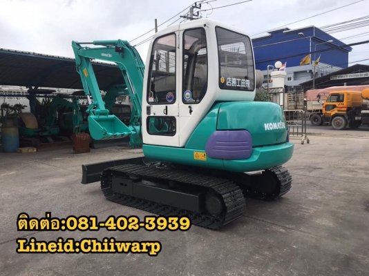 ขายรถkomatsu pc45 เก่านอกมีตู้ พร้อมใช้ครับ
