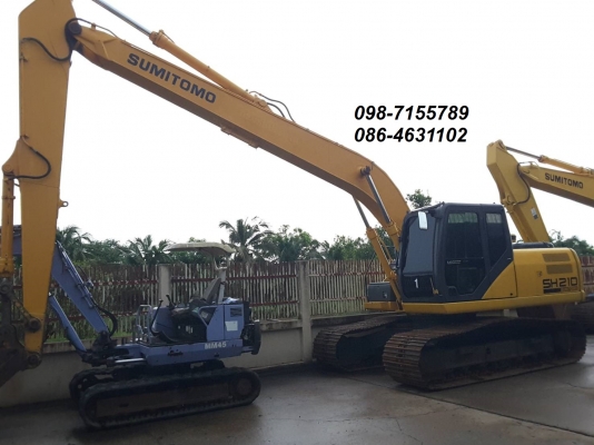 ขาย!! >>> Sumitomo Sh210 รุ่น 5 บูมอาร์มยาว เบอร์2 รถสวยพร้อมใช้ <<< เบอร์ติดต่อ 098-7155789 086-4631102 ขาย!! >>> Sumitomo Sh210 รุ่น 5 บูมอาร์มยาว เบอร์2 รถสวยพร้อมใช้ <<< เบอร์ติดต่อ 098-7155789 086-4631102