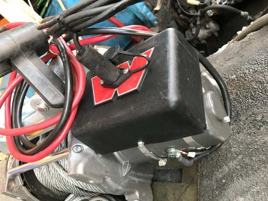 วินช์ Warn M12000 USA  12-24 Volts