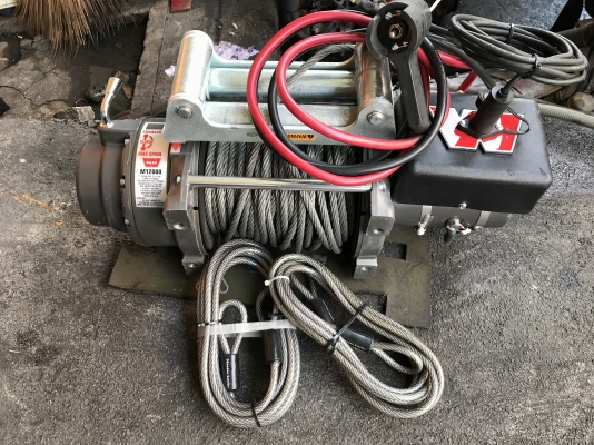 วินช์ Warn M12000 USA  12-24 Volts