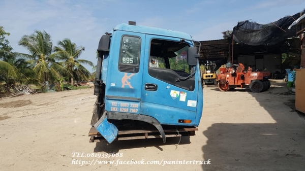 SALE สินค้าเก่านอก *โปรลดกระหน่ำ ราคาถูกตาแตก!! หัวเก๋งรถบรรทุกไซค์10ล้อ -หัวลาก /CABIN ISUZU :GIGA (3ใบปัด)