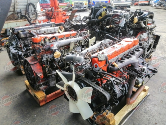 เครื่องยนต์ ISUZU 6BG 185 แรงม้า เสื้อส้ม