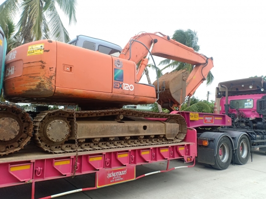 มาใหม่จ้า..HITACHI EX120-5 เก่านอกแท้  เดิมๆๆสภาพสวย เครื่องปั๊มแห้ง 4,xxx ชั่วโมง  โทร 089-3818694 จ๊อย