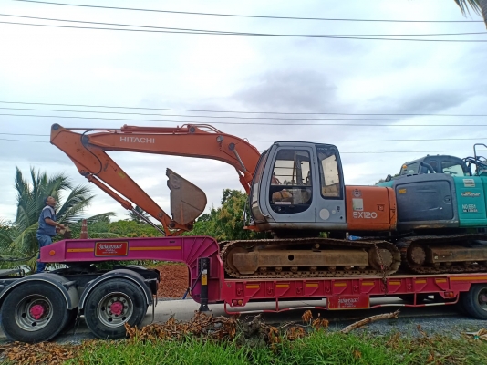 มาใหม่จ้า..HITACHI EX120-5 เก่านอกแท้  เดิมๆๆสภาพสวย เครื่องปั๊มแห้ง 4,xxx ชั่วโมง  โทร 089-3818694 จ๊อย