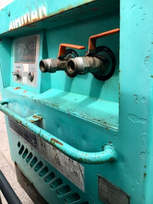 AIRMAN PDS90S : 90CFM 7บาร์ เครื่องปั๊มลมญี่ปุ่น โทร. 080-6565422 (หนิง)